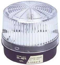 Potter / Amseco SL-401C 12VDC Weatherproof Strobe Light, Clear