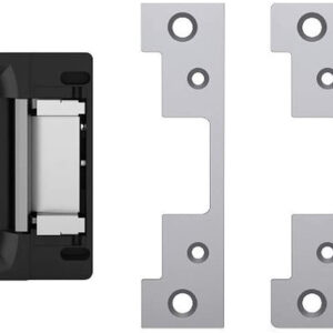 HES 5200C Electric Strike, Complete Pac, 1 Box Solution which Includes The 501 and 501A faceplates, Satin Stainless Steel (630),