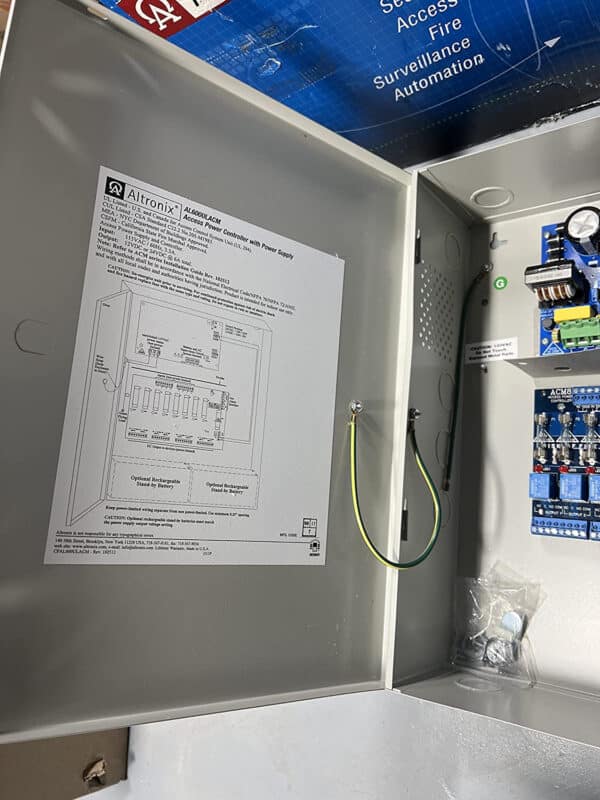 Altronix AL600ULACM 8 FUSE OUT ACCESS PWR SPL W/FACP DISC12VDC OR 24VDC/6A