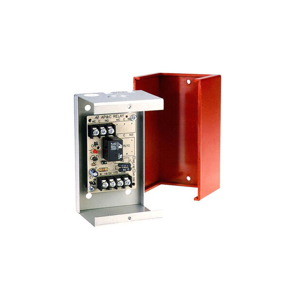 AIR PRODUCTS INC MR-101/C/R Relay, 24/120VAC, Single, RED Metal Enclosure