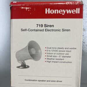 Honeywell Home 719 Self-Contained Dual-Tone 15W Electronic Siren