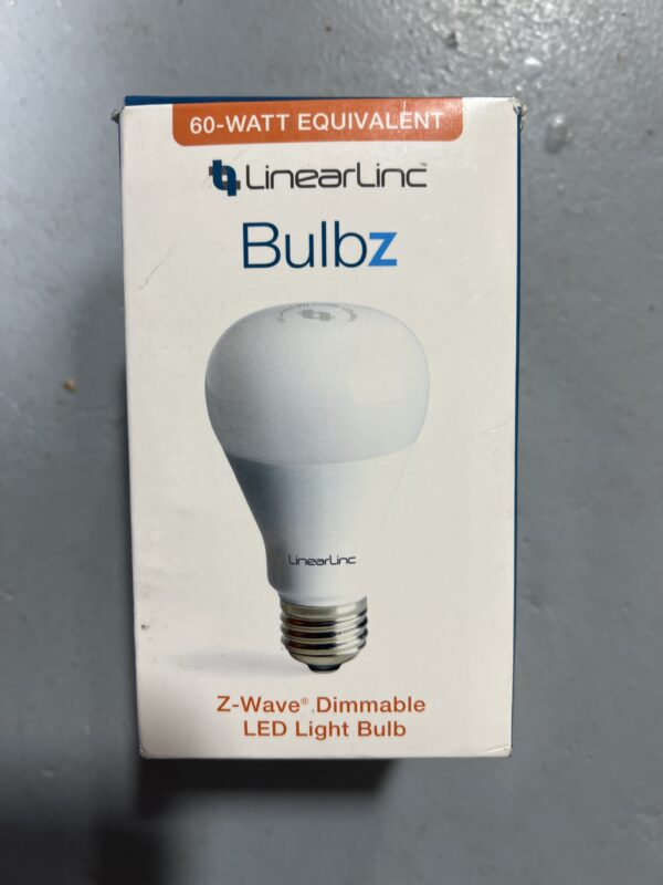 LinearLinc LB60Z-1 Z-Wave Dimmable LED Light Bulb