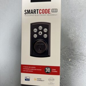 888 SmartCode Electronic Deadbolt with Z-Wave Technology