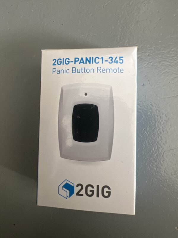 2GIG-PANIC1-345 Wireless Panic Button Remote for Control Panel (PANIC1)