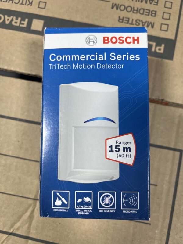 Bosch ISC-CDL1-W15G Commercial Series TriTech Motion Detector, 50′ (15m)