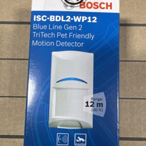 Bosch ISC-BDL2-WP12G Line Gen2 Motion Detector PIR and Microwave, 40′ (12m), Blue