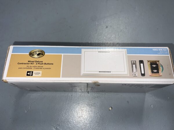 Hampton Bay Wired Door Chime Deluxe Contractor Kit 2