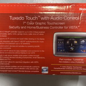 Honeywell Home V20-WFKT9 3-Piece VISTA Security Control Kit and Tuxedo Touch Keypad