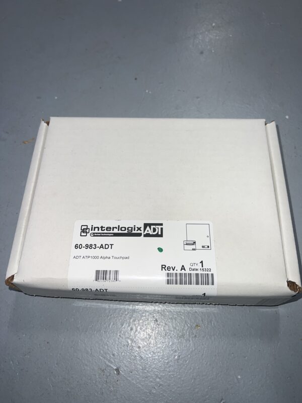 Interlogix 60-983-ADT ADT ATP1000 Alphanumeric Touchpad